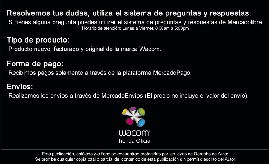 Tienda Oficial Wacom Colombia Tienda Oficial de la marca Wacom en Colombia